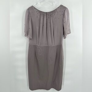Boden grey bedazzled dress size 12R
